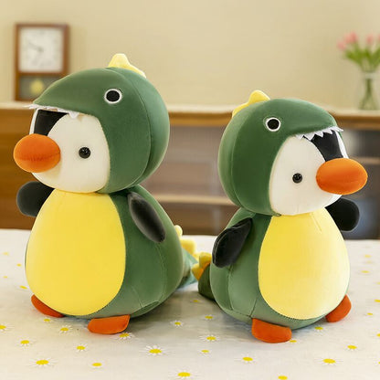 Transforming Into A Penguin Plush Toy Cute Doll