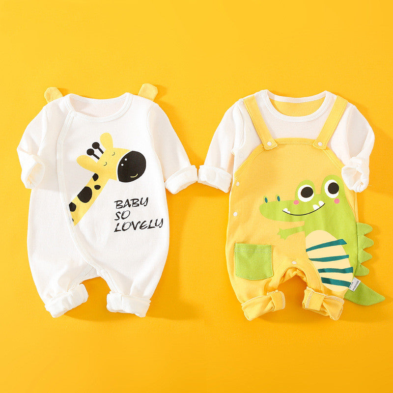 2 Pieces Of Cotton Newborn Jumpsuit