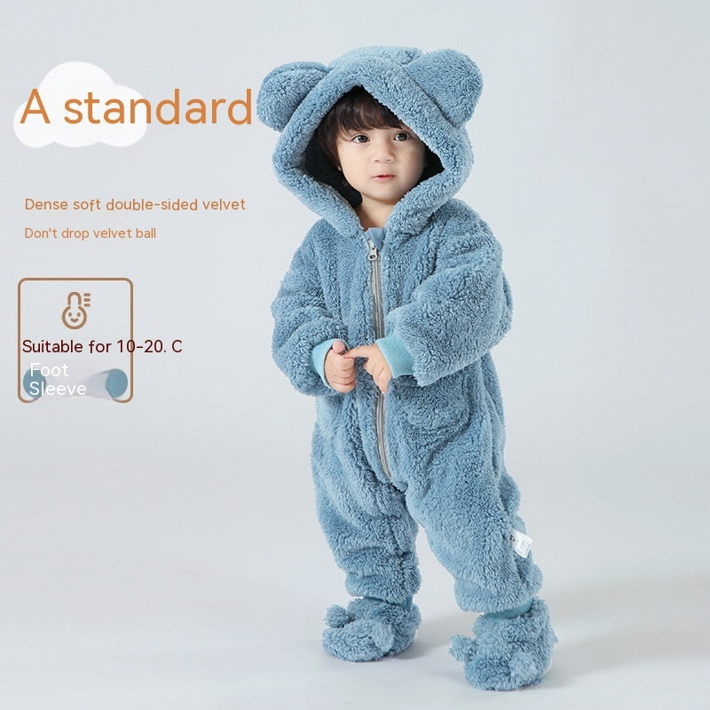 Lambswool Baby Jumpsuit Outer Wear