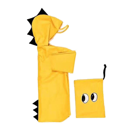 Children's Fashion Cute Simple Dinosaur Shape Raincoat