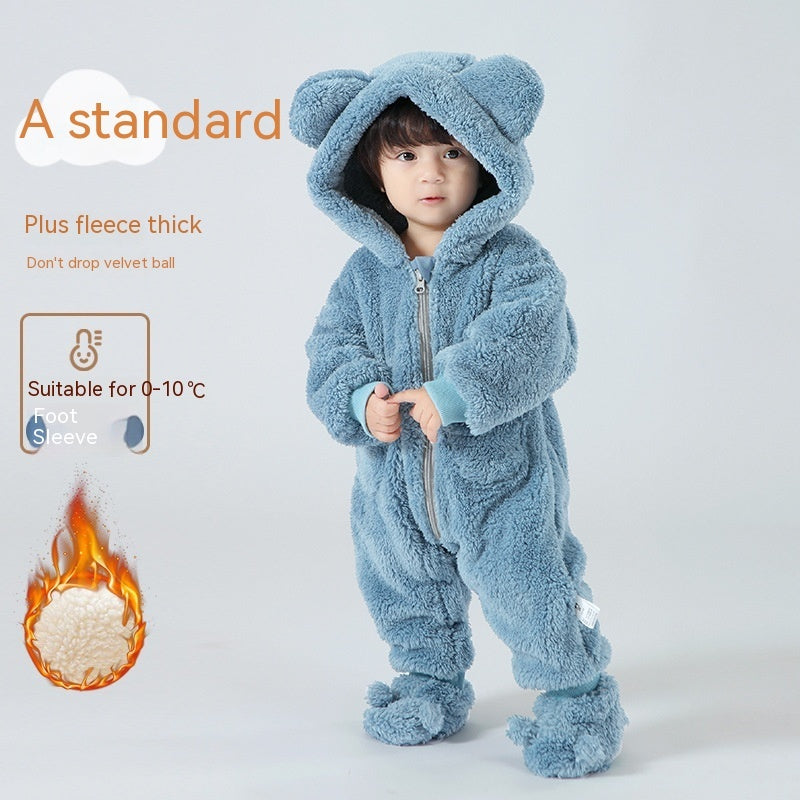 Lambswool Baby Jumpsuit Outer Wear