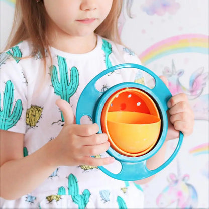 Universal Gyro Bowl Practical Design Children Rotary Balance Novelty Gyro Umbrella