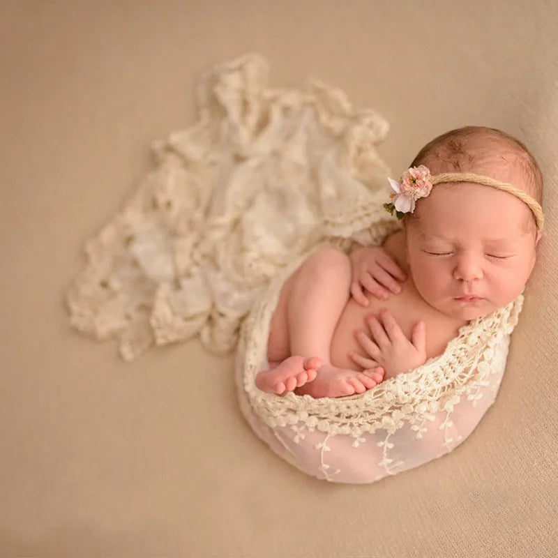 Newborn photography props,lovely pattern cover for babywrap photography props