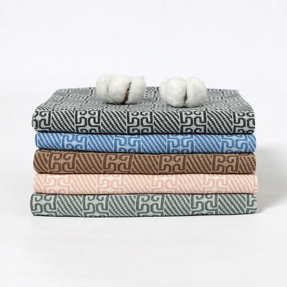 CuddleWeave Newborn Crib Quilt – Fashion Letter Print Wrap