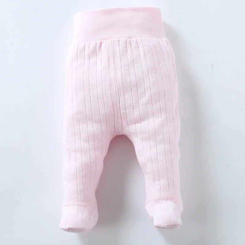 Baby Boys Girls Trousers High Waist Kid Wear Infant Toddler Baby Boneless Legging