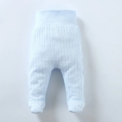 Baby Boys Girls Trousers High Waist Kid Wear Infant Toddler Baby Boneless Legging