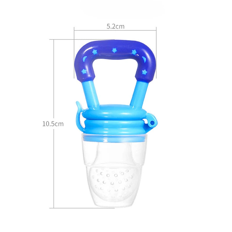 Baby Nipple Fresh Food Fruit Milk Feeding Bottles Nibbler Learn Feeding Teething Pacifier