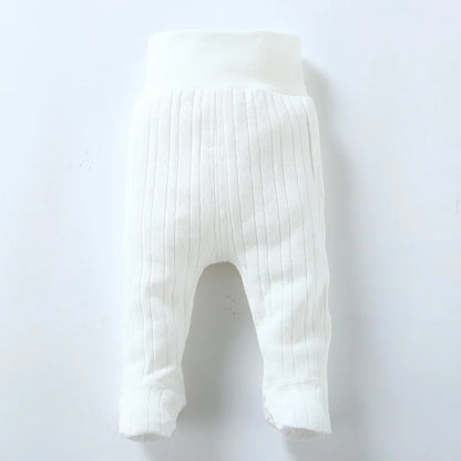 Baby Boys Girls Trousers High Waist Kid Wear Infant Toddler Baby Boneless Legging