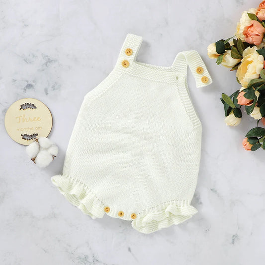 LullaRuffle – Sleeveless Knit Bodysuit