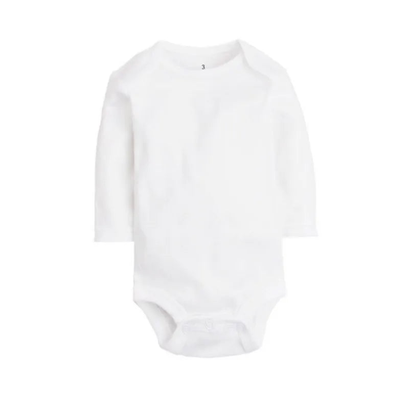 Baby Gilr Boy Clothes Summer Sleeveless Newborn  White Color Baby Bodysuits