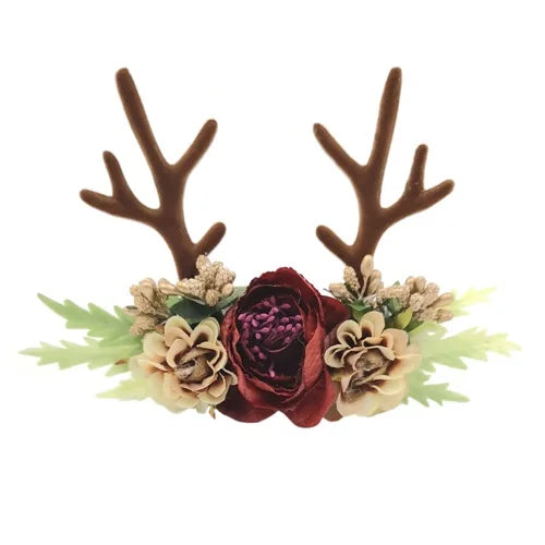  Deer Flower Headbands