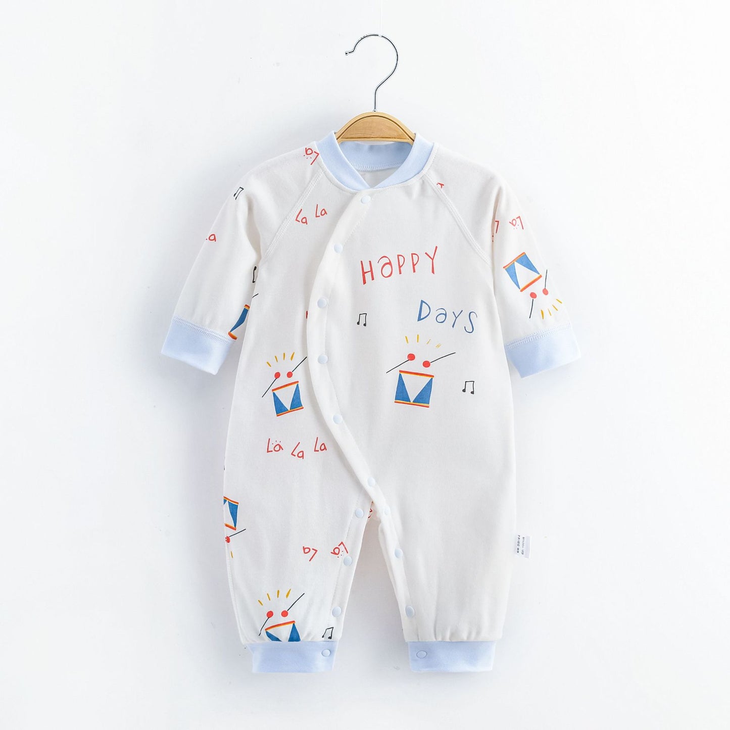 Cute Baby Printed Cotton Jumpsuit