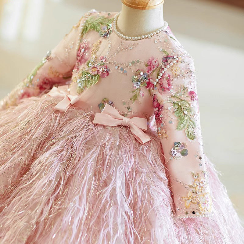 Girl's Fashion Personalized Princess Dress Wedding