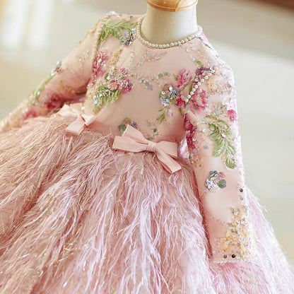 Girl's Fashion Personalized Princess Dress Wedding