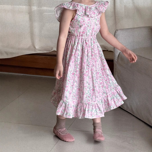Spring And Summer New Girls Dress Beach Style