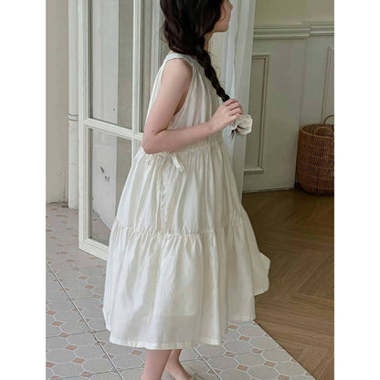 Children's Vacation Style Dress New Cotton