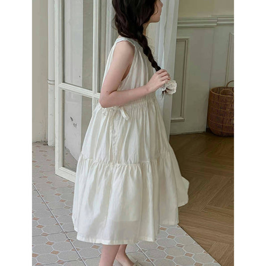 Children's Vacation Style Dress New Cotton
