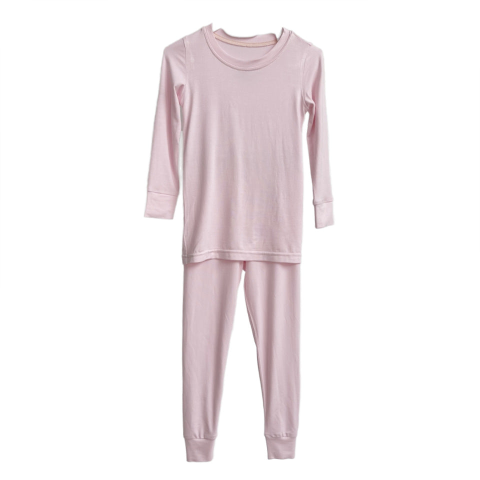 Baby Bamboo Fiber Home Wear Suit