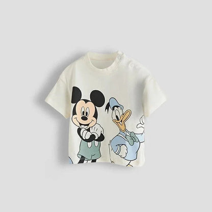 Summer New Tees Boys Printing Cute TShirt Casual Loose Trendy Costume