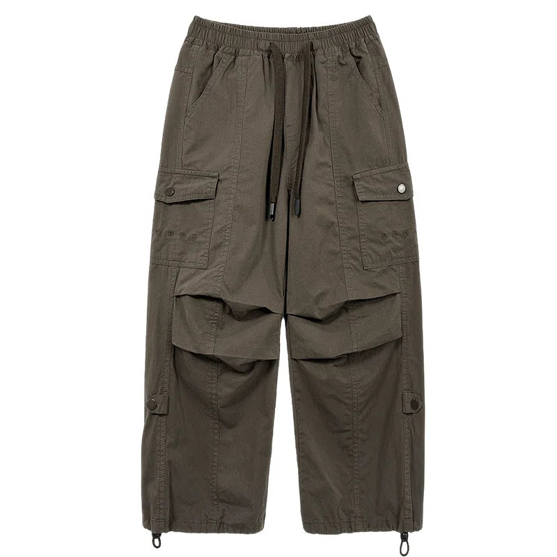 Teen Boys Cargo Pants Loose Casual Fashion Children Trousers Pockets Design