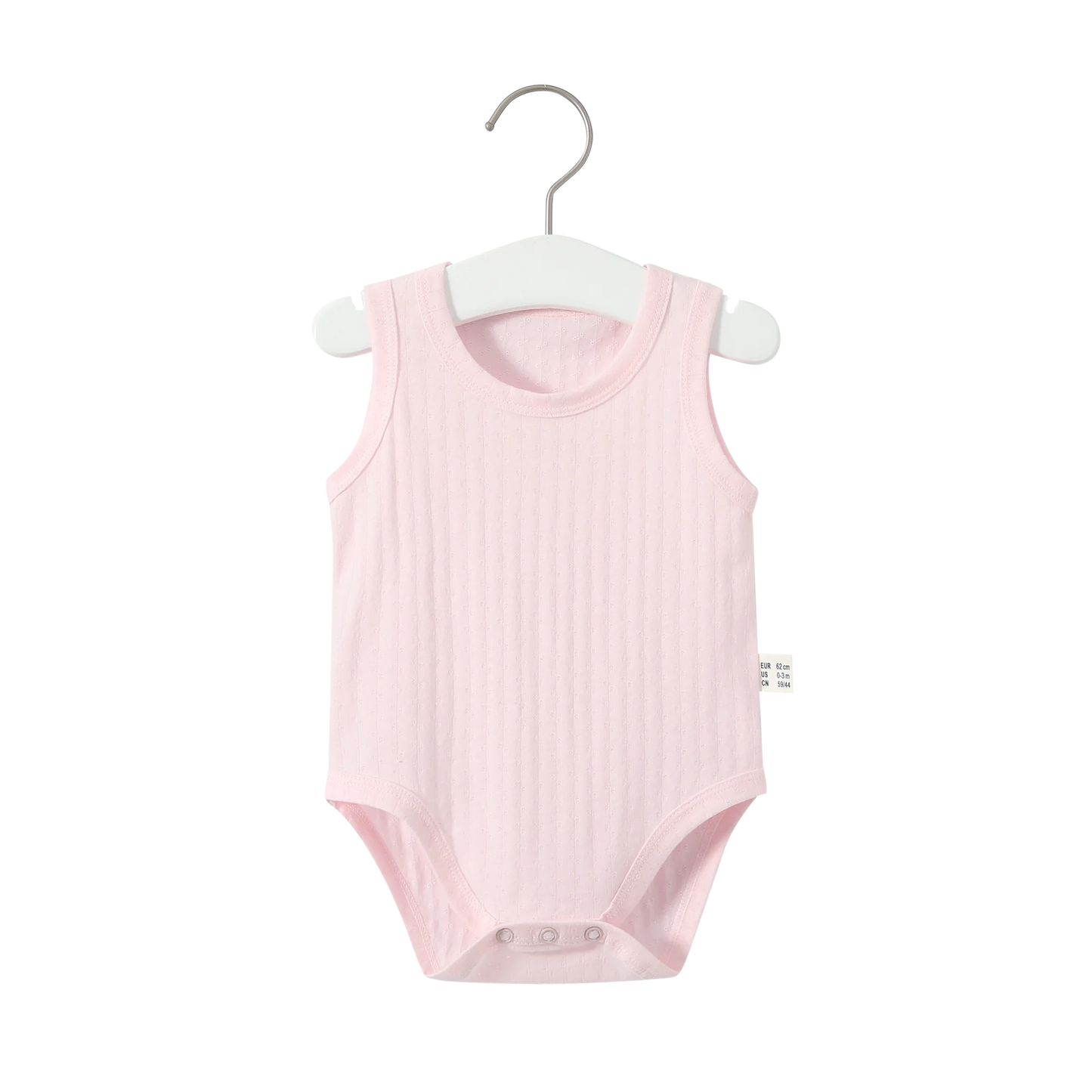 Baby Rompers Round-neck Summer Baby Bodysuit Plain Infant clothes