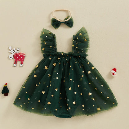 Baby Girl Christmas Romper