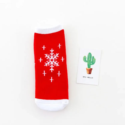 Children's Christmas Terry Socks