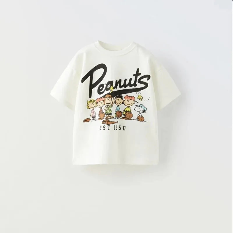 Children T-shirt Summer Clothing Cartoon Short-sleeved T Shirts