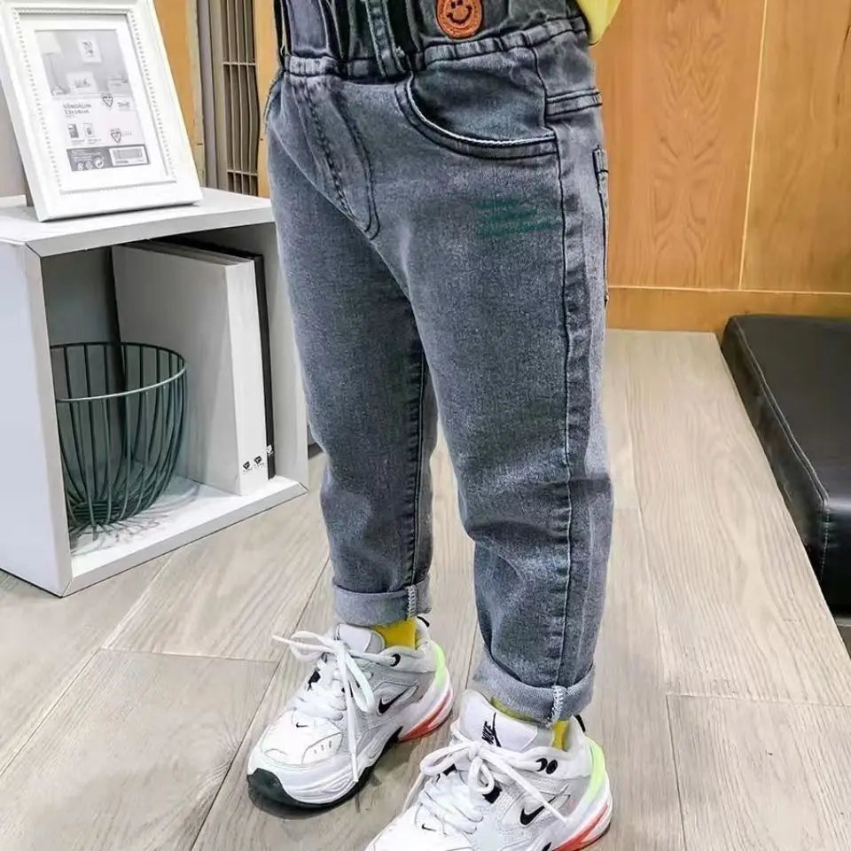 Boys Jeans Long Pants Spring And Autumn Fashionable Baby Pants