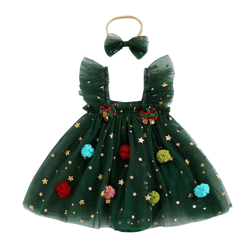 Baby Girl Christmas Romper