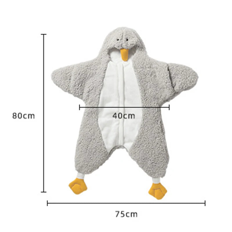 Starfish Shape Thicken Sleeping Bag Winter Warm Infant Swaddle Wrap Baby Cocoon Cotton Wrap