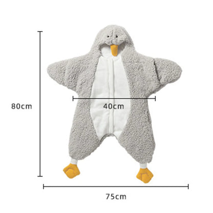 Starfish Shape Thicken Sleeping Bag Winter Warm Infant Swaddle Wrap Baby Cocoon Cotton Wrap