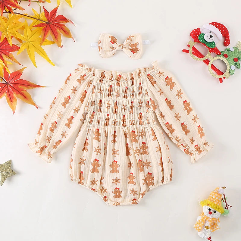 Baby Girls Christmas Romper