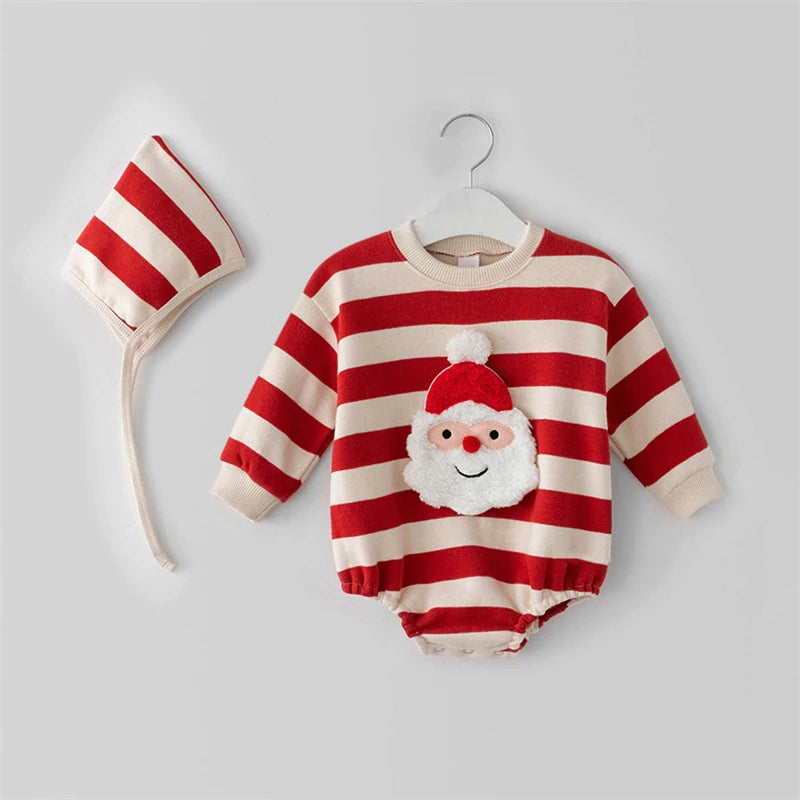  Baby Boy Girl Christmas Romper Pants 