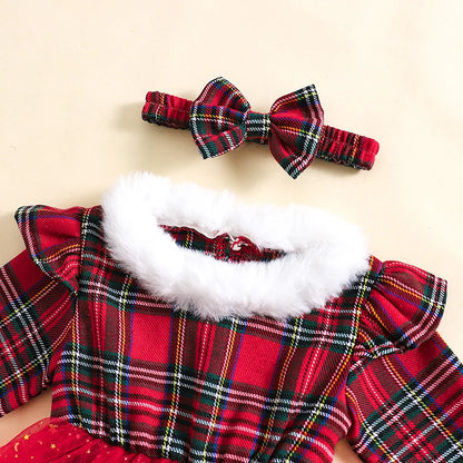 Baby Girls Christmas Romper