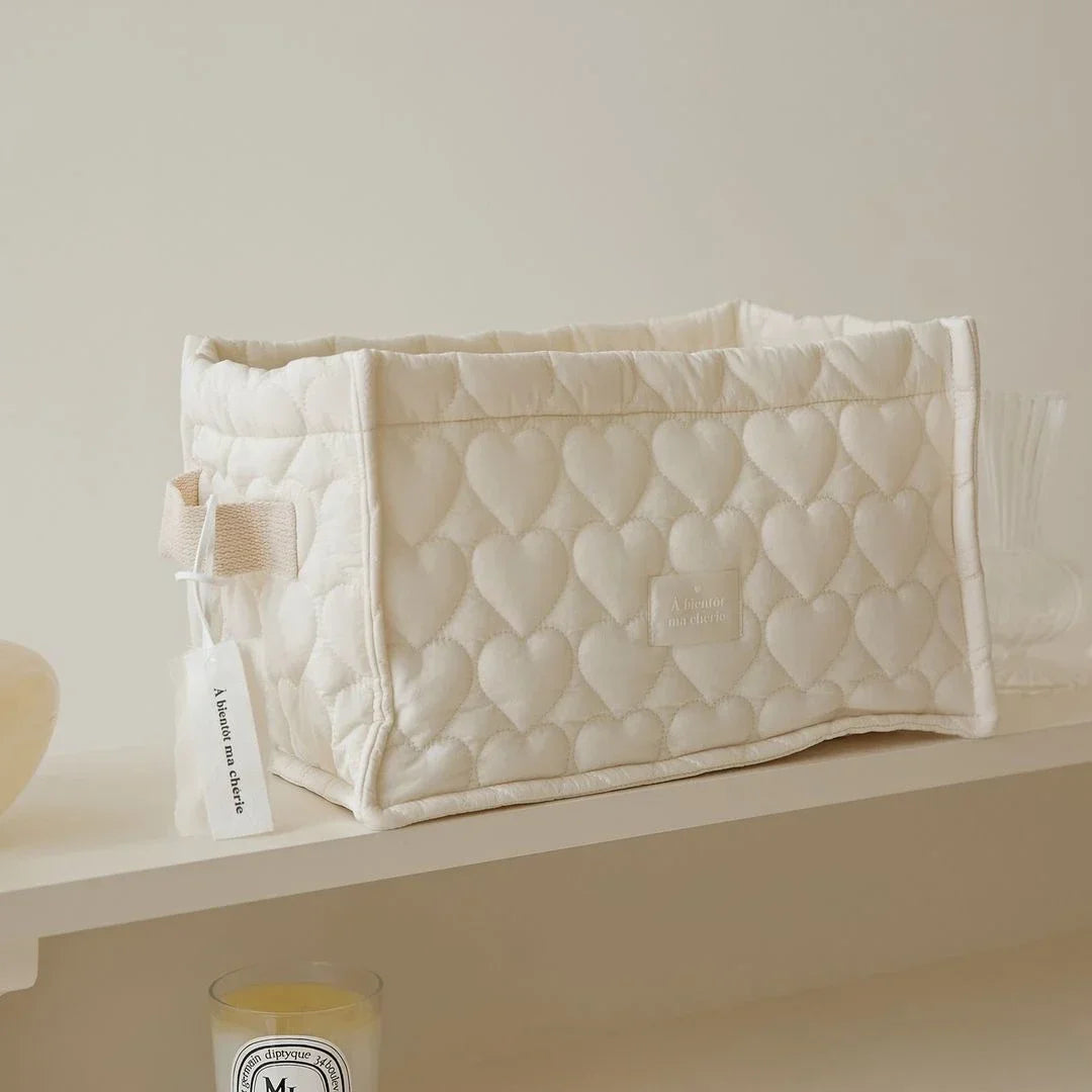 Cotton Baby Diaper Bag Clothes Toys Storage Basket Baby Items Organizer Bedding Crib Diaper Caddy Nappy