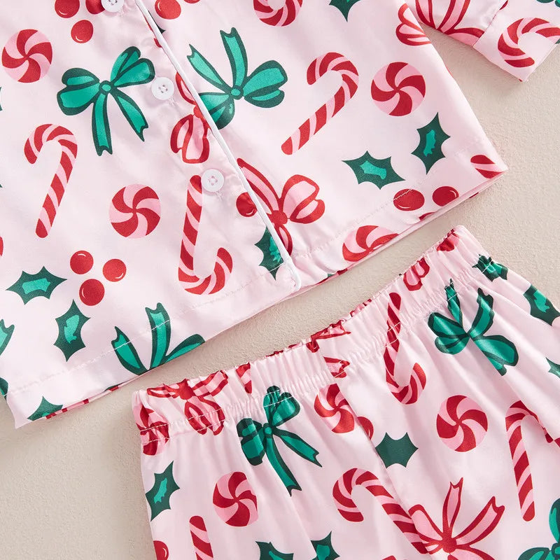 Baby Girl Christmas Pajama Sets