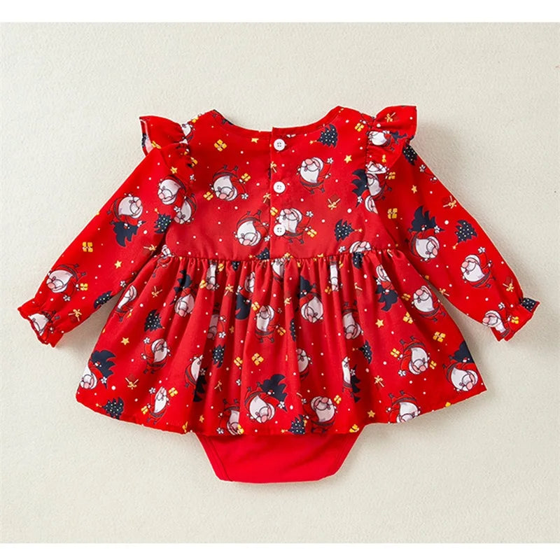 Baby Girls Christmas Romper