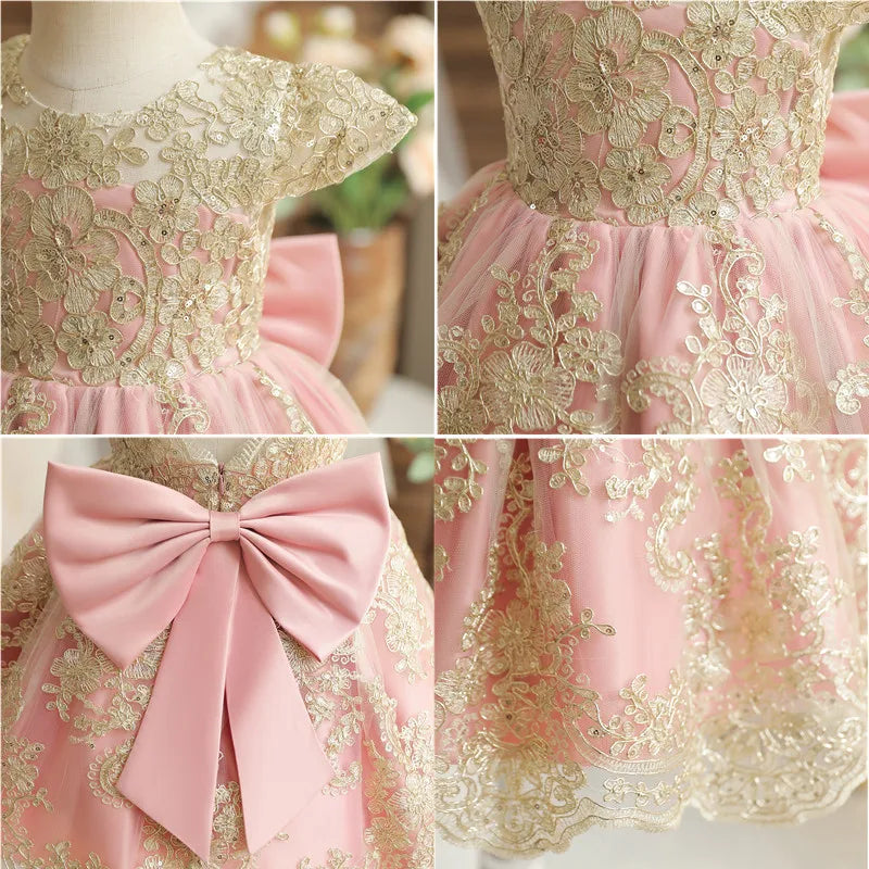 Birthday Party Princess Dress For Girl