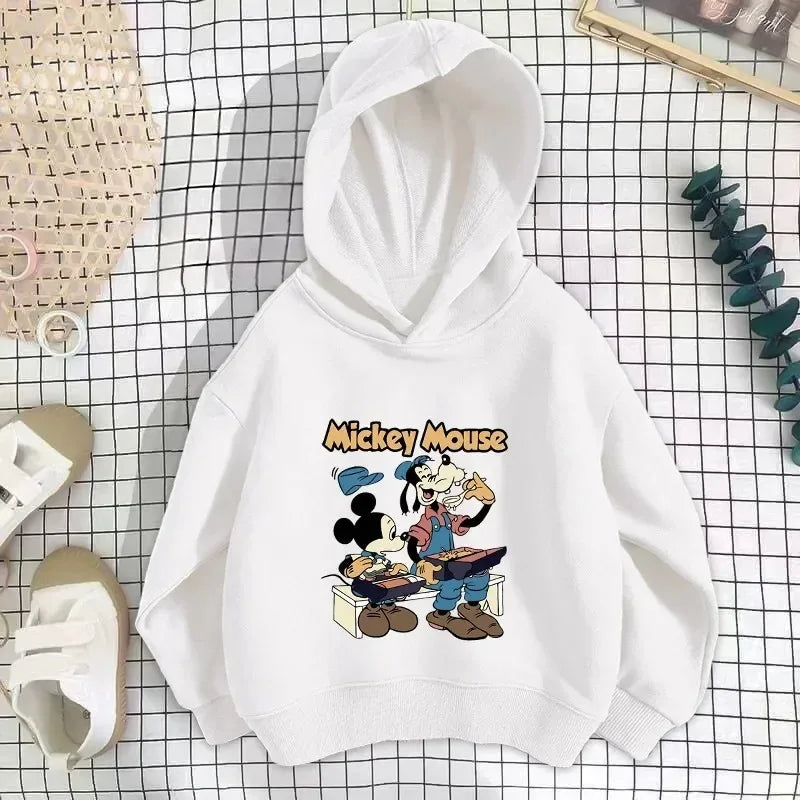 Boys cartoon cute kids hoodie casual sports Mickey Mouse sweatshirt