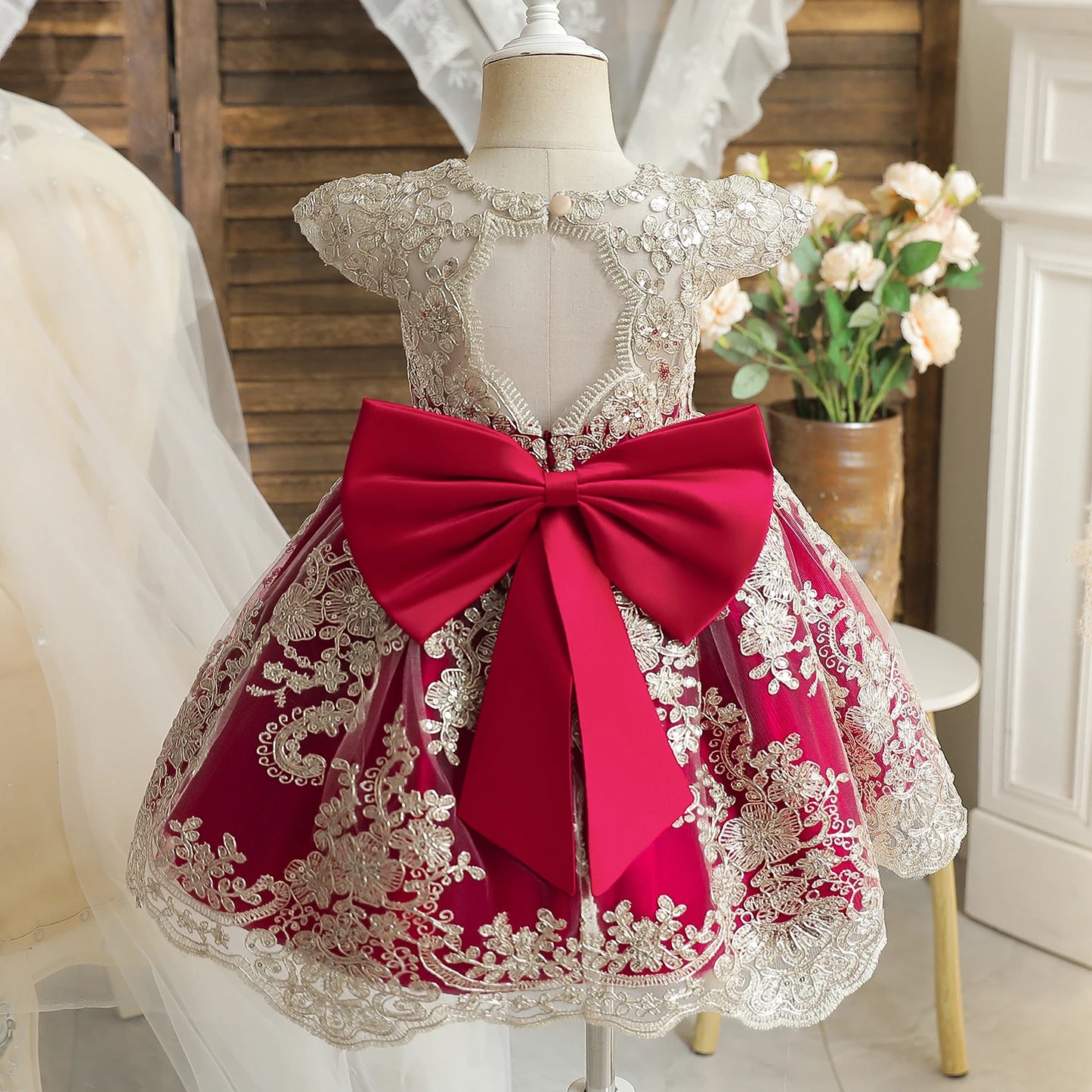 Birthday Party Princess Dress For Girl