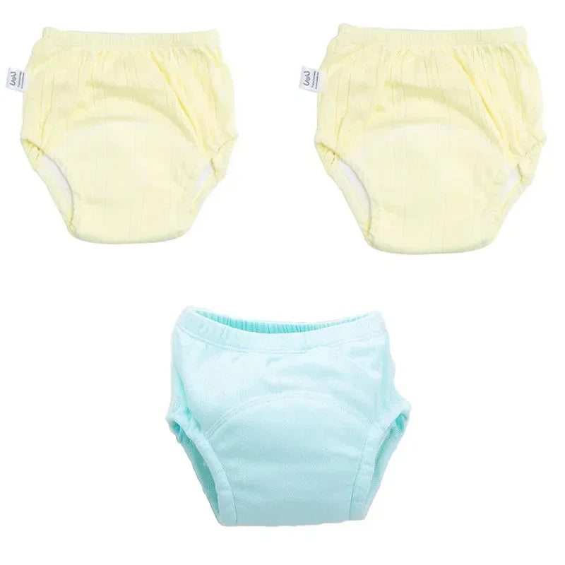 Candy Colors Newborn Training Pants Washable Boy Girls Cloth Diapers Reusable Nappies