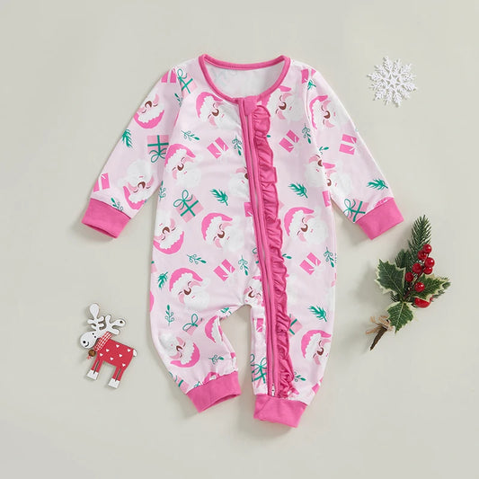 Baby Girls Christmas Romper