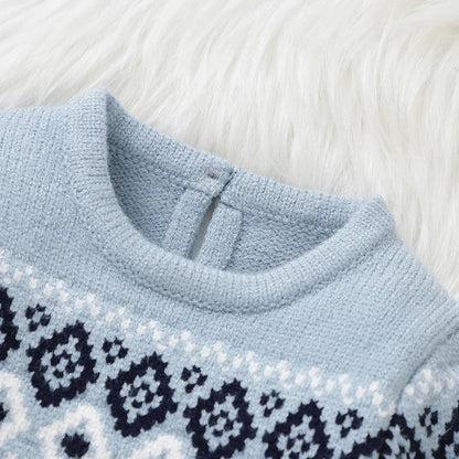 StripeSnug – Knit Sweater & Pants Set