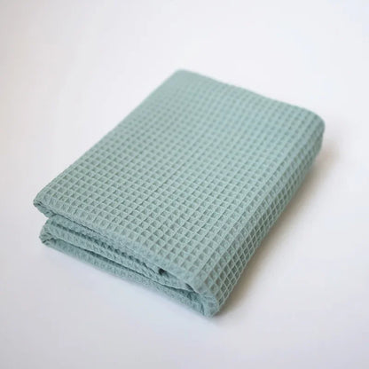 Waffle Baby Blankets Newborn Super Soft Tassel Blankets Quilt Organic Cotton Muslin Blanket Swaddle Wrap