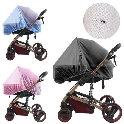 children's crib summer mesh carriage full cover mosquito net baby stroller trolley