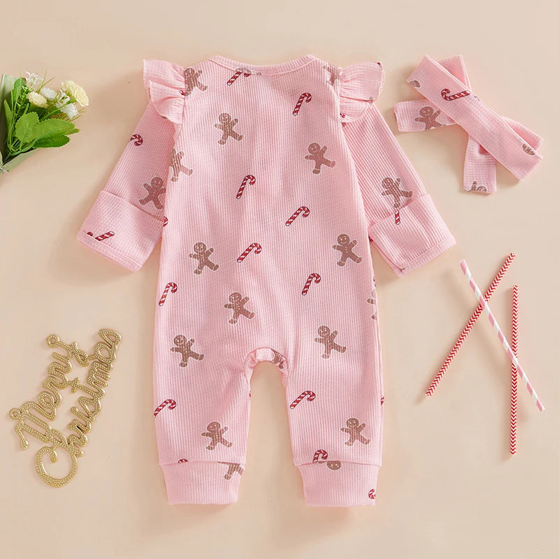 Baby Girls Christmas Jumpsuit