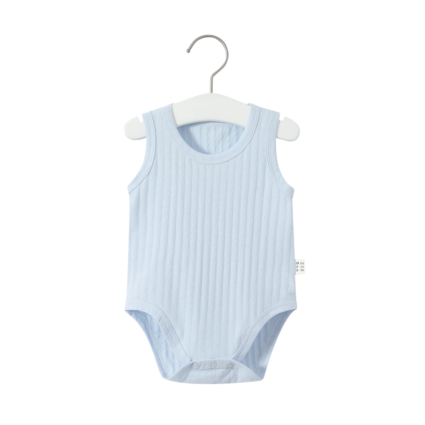 Baby Rompers Round-neck Summer Baby Bodysuit Plain Infant clothes