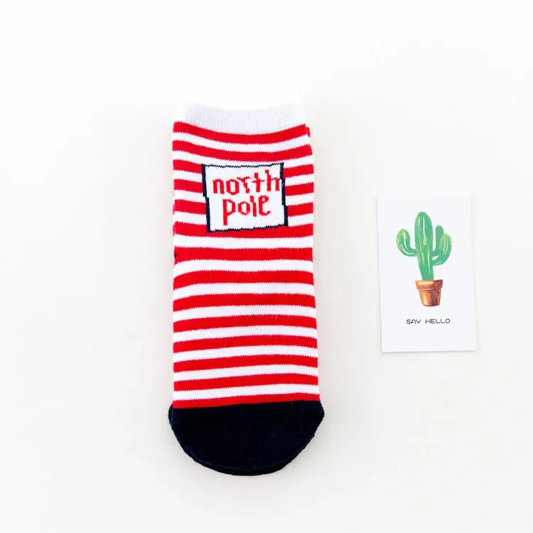 Children's Christmas Terry Socks