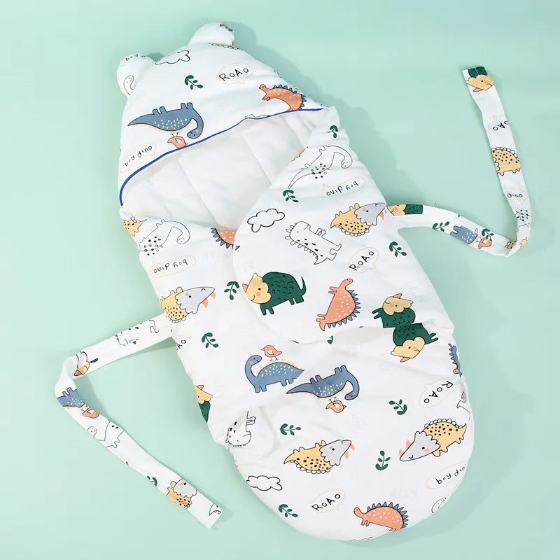 Winter Baby Sleeping Bag Cocoon Newborn Baby Swaddle Wrap